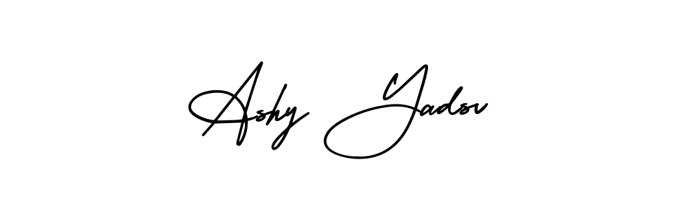 Here are the top 10 professional signature styles for the name Ashy Yadsv. These are the best autograph styles you can use for your name. Ashy Yadsv signature style 3 images and pictures png