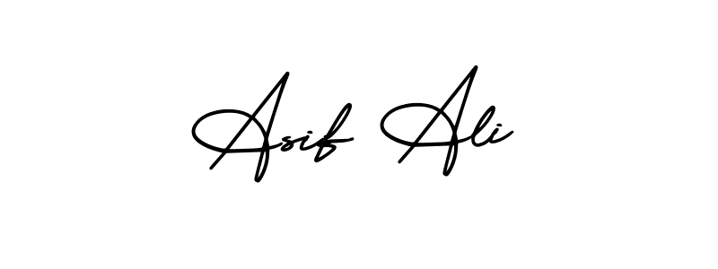 Design your own signature with our free online signature maker. With this signature software, you can create a handwritten (AmerikaSignatureDemo-Regular) signature for name Asif Ali. Asif Ali signature style 3 images and pictures png
