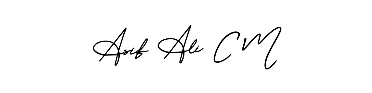 Similarly AmerikaSignatureDemo-Regular is the best handwritten signature design. Signature creator online .You can use it as an online autograph creator for name Asif Ali C M. Asif Ali C M signature style 3 images and pictures png
