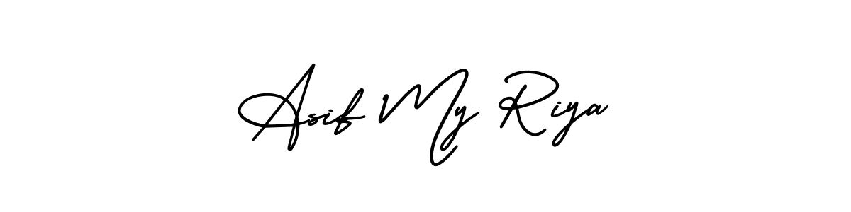 AmerikaSignatureDemo-Regular is a professional signature style that is perfect for those who want to add a touch of class to their signature. It is also a great choice for those who want to make their signature more unique. Get Asif My Riya name to fancy signature for free. Asif My Riya signature style 3 images and pictures png