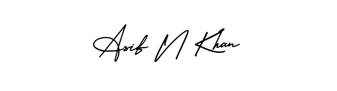 Make a short Asif N Khan signature style. Manage your documents anywhere anytime using AmerikaSignatureDemo-Regular. Create and add eSignatures, submit forms, share and send files easily. Asif N Khan signature style 3 images and pictures png