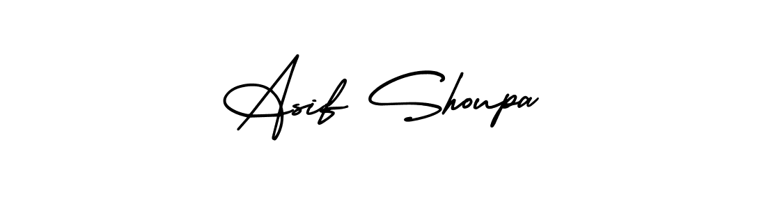 if you are searching for the best signature style for your name Asif Shoupa. so please give up your signature search. here we have designed multiple signature styles  using AmerikaSignatureDemo-Regular. Asif Shoupa signature style 3 images and pictures png