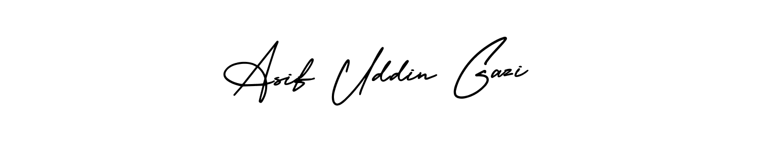 Best and Professional Signature Style for Asif Uddin Gazi. AmerikaSignatureDemo-Regular Best Signature Style Collection. Asif Uddin Gazi signature style 3 images and pictures png