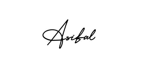 Make a beautiful signature design for name Asifal. With this signature (AmerikaSignatureDemo-Regular) style, you can create a handwritten signature for free. Asifal signature style 3 images and pictures png