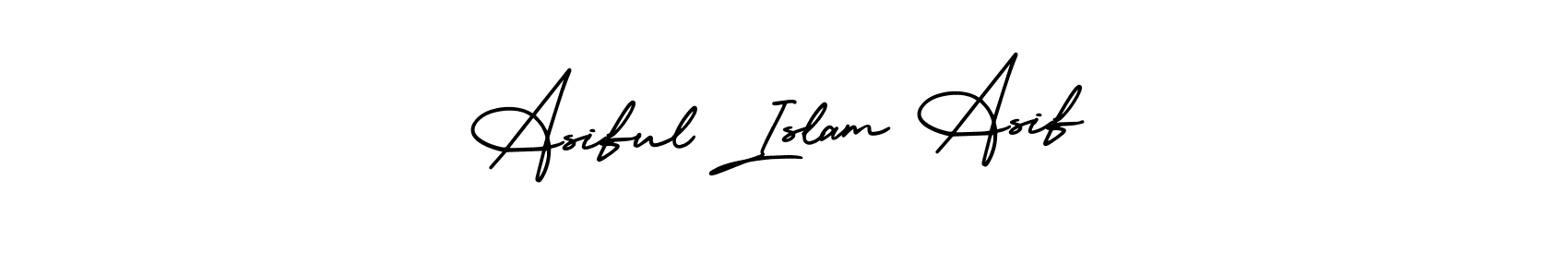 Similarly AmerikaSignatureDemo-Regular is the best handwritten signature design. Signature creator online .You can use it as an online autograph creator for name Asiful Islam Asif. Asiful Islam Asif signature style 3 images and pictures png