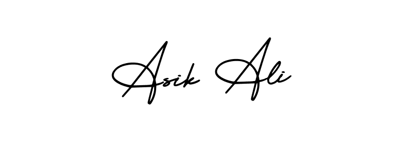 How to Draw Asik Ali signature style? AmerikaSignatureDemo-Regular is a latest design signature styles for name Asik Ali. Asik Ali signature style 3 images and pictures png