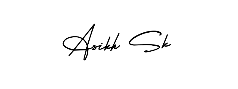 Best and Professional Signature Style for Asikh Sk. AmerikaSignatureDemo-Regular Best Signature Style Collection. Asikh Sk signature style 3 images and pictures png