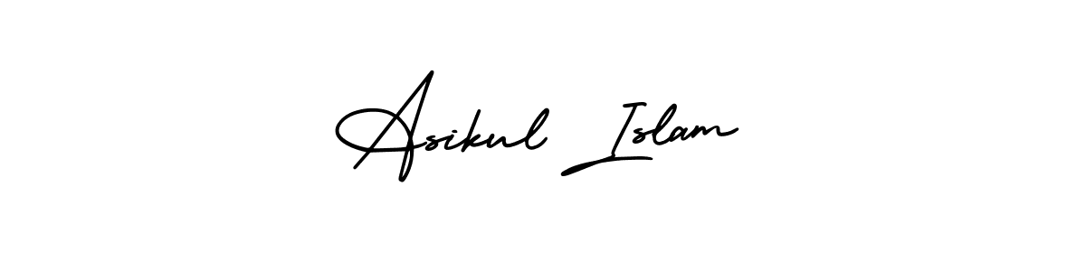 Create a beautiful signature design for name Asikul Islam. With this signature (AmerikaSignatureDemo-Regular) fonts, you can make a handwritten signature for free. Asikul Islam signature style 3 images and pictures png