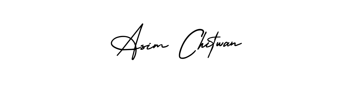Make a beautiful signature design for name Asim Chitwan. With this signature (AmerikaSignatureDemo-Regular) style, you can create a handwritten signature for free. Asim Chitwan signature style 3 images and pictures png