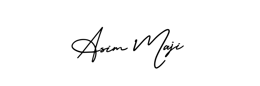 Also we have Asim Maji name is the best signature style. Create professional handwritten signature collection using AmerikaSignatureDemo-Regular autograph style. Asim Maji signature style 3 images and pictures png