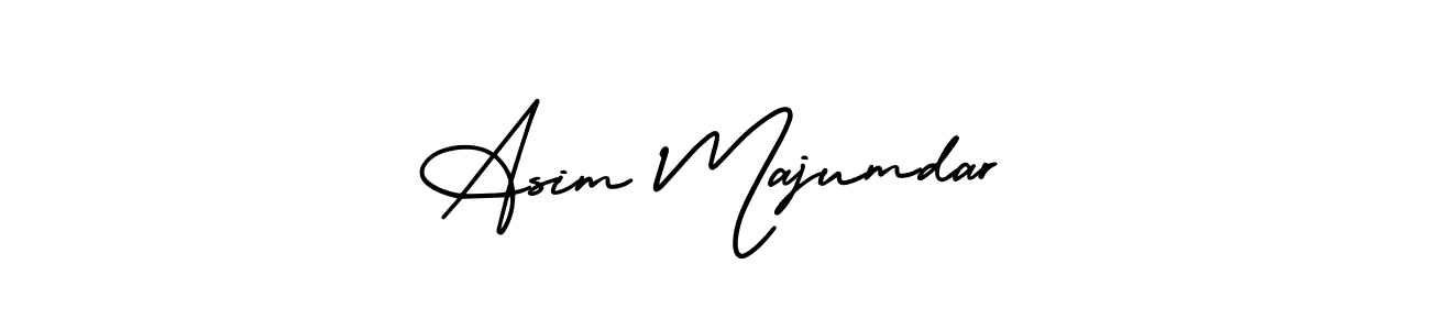 Make a beautiful signature design for name Asim Majumdar. With this signature (AmerikaSignatureDemo-Regular) style, you can create a handwritten signature for free. Asim Majumdar signature style 3 images and pictures png