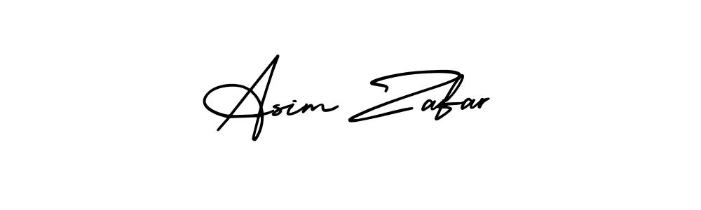 Make a beautiful signature design for name Asim Zafar. Use this online signature maker to create a handwritten signature for free. Asim Zafar signature style 3 images and pictures png