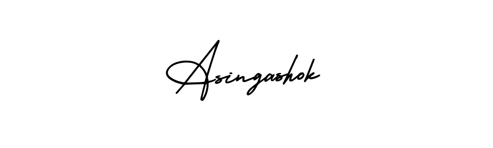 Make a beautiful signature design for name Asingashok. With this signature (AmerikaSignatureDemo-Regular) style, you can create a handwritten signature for free. Asingashok signature style 3 images and pictures png