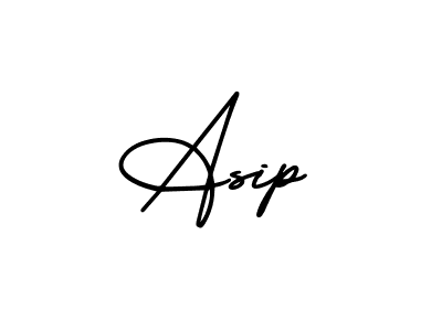Asip stylish signature style. Best Handwritten Sign (AmerikaSignatureDemo-Regular) for my name. Handwritten Signature Collection Ideas for my name Asip. Asip signature style 3 images and pictures png