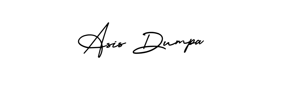 Asis Dumpa stylish signature style. Best Handwritten Sign (AmerikaSignatureDemo-Regular) for my name. Handwritten Signature Collection Ideas for my name Asis Dumpa. Asis Dumpa signature style 3 images and pictures png