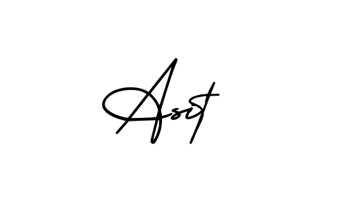Also we have Asit  name is the best signature style. Create professional handwritten signature collection using AmerikaSignatureDemo-Regular autograph style. Asit  signature style 3 images and pictures png