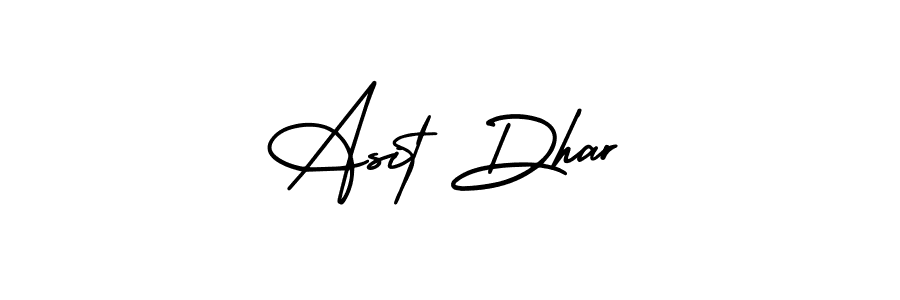 Asit Dhar stylish signature style. Best Handwritten Sign (AmerikaSignatureDemo-Regular) for my name. Handwritten Signature Collection Ideas for my name Asit Dhar. Asit Dhar signature style 3 images and pictures png