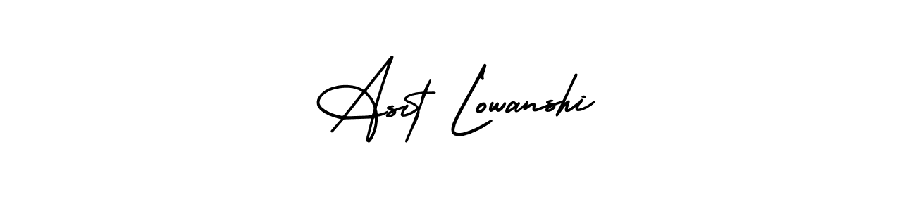 Check out images of Autograph of Asit Lowanshi name. Actor Asit Lowanshi Signature Style. AmerikaSignatureDemo-Regular is a professional sign style online. Asit Lowanshi signature style 3 images and pictures png