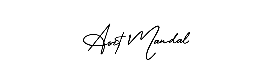 Make a beautiful signature design for name Asit Mandal. Use this online signature maker to create a handwritten signature for free. Asit Mandal signature style 3 images and pictures png