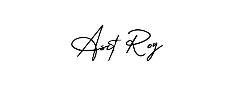 AmerikaSignatureDemo-Regular is a professional signature style that is perfect for those who want to add a touch of class to their signature. It is also a great choice for those who want to make their signature more unique. Get Asit Roy name to fancy signature for free. Asit Roy signature style 3 images and pictures png