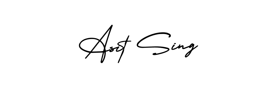 Make a short Asit Sing signature style. Manage your documents anywhere anytime using AmerikaSignatureDemo-Regular. Create and add eSignatures, submit forms, share and send files easily. Asit Sing signature style 3 images and pictures png