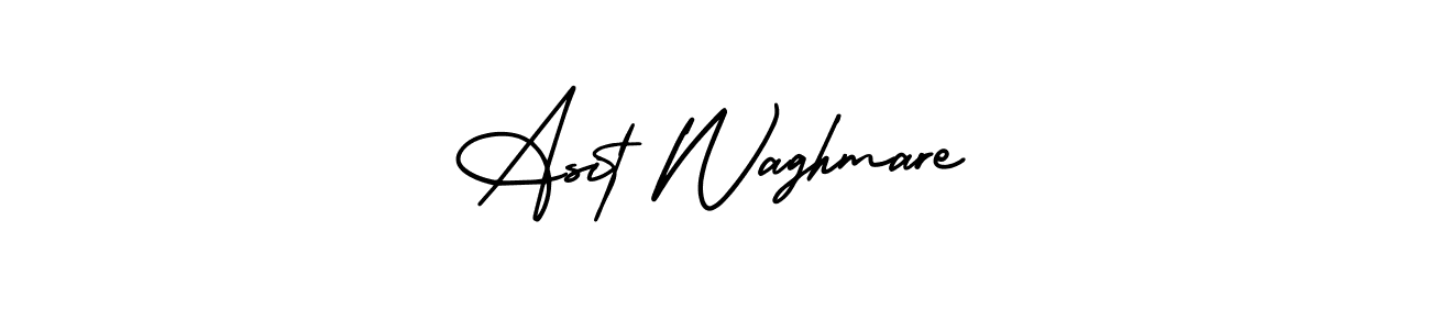 Best and Professional Signature Style for Asit Waghmare. AmerikaSignatureDemo-Regular Best Signature Style Collection. Asit Waghmare signature style 3 images and pictures png