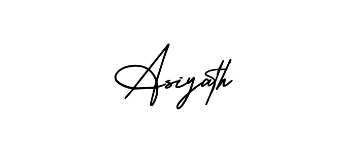 AmerikaSignatureDemo-Regular is a professional signature style that is perfect for those who want to add a touch of class to their signature. It is also a great choice for those who want to make their signature more unique. Get Asiyath name to fancy signature for free. Asiyath signature style 3 images and pictures png