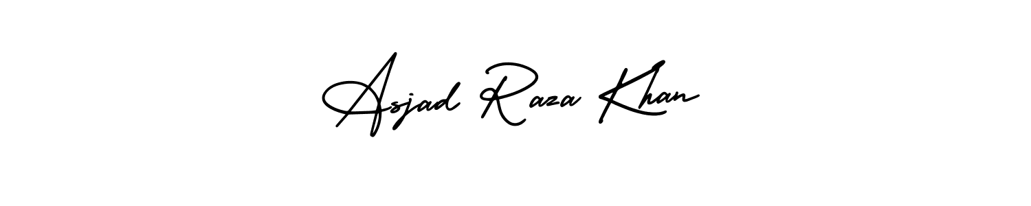 Similarly AmerikaSignatureDemo-Regular is the best handwritten signature design. Signature creator online .You can use it as an online autograph creator for name Asjad Raza Khan. Asjad Raza Khan signature style 3 images and pictures png