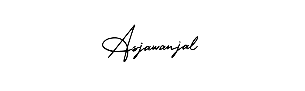 This is the best signature style for the Asjawanjal name. Also you like these signature font (AmerikaSignatureDemo-Regular). Mix name signature. Asjawanjal signature style 3 images and pictures png