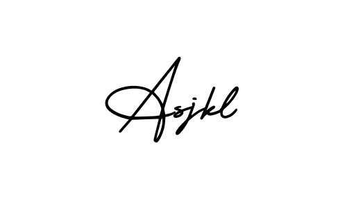 How to make Asjkl signature? AmerikaSignatureDemo-Regular is a professional autograph style. Create handwritten signature for Asjkl name. Asjkl signature style 3 images and pictures png