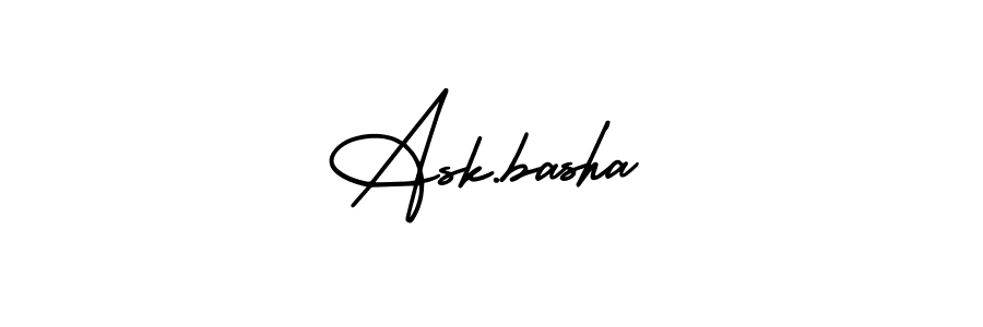 Also we have Ask.basha name is the best signature style. Create professional handwritten signature collection using AmerikaSignatureDemo-Regular autograph style. Ask.basha signature style 3 images and pictures png