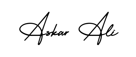 Make your name Askar Ali memorable on every contract using AmerikaSignatureDemo-Regular autograph style. Instant transparent background export available. Askar Ali signature style 3 images and pictures png