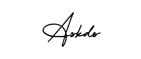 Similarly AmerikaSignatureDemo-Regular is the best handwritten signature design. Signature creator online. You can use it as an online autograph creator for name Askds. Askds signature style 3 images and pictures png