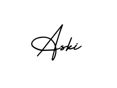 Check out images of Autograph of Aski name. Actor Aski Signature Style. AmerikaSignatureDemo-Regular is a professional sign style online. Aski signature style 3 images and pictures png