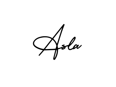 Check out images of Autograph of Asla name. Actor Asla Signature Style. AmerikaSignatureDemo-Regular is a professional sign style online. Asla signature style 3 images and pictures png