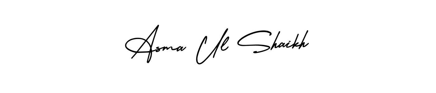 Here are the top 10 professional signature styles for the name Asma Ul Shaikh. These are the best autograph styles you can use for your name. Asma Ul Shaikh signature style 3 images and pictures png