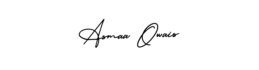 AmerikaSignatureDemo-Regular is a professional signature style that is perfect for those who want to add a touch of class to their signature. It is also a great choice for those who want to make their signature more unique. Get Asmaa Owais name to fancy signature for free. Asmaa Owais signature style 3 images and pictures png