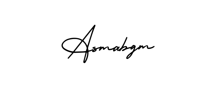 Best and Professional Signature Style for Asmabgm. AmerikaSignatureDemo-Regular Best Signature Style Collection. Asmabgm signature style 3 images and pictures png