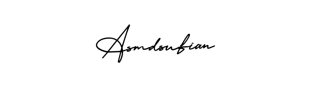 Also we have Asmdsufian name is the best signature style. Create professional handwritten signature collection using AmerikaSignatureDemo-Regular autograph style. Asmdsufian signature style 3 images and pictures png