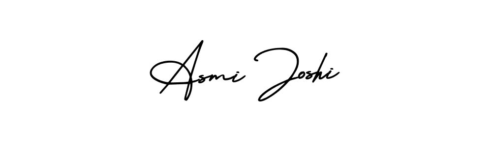 Make a beautiful signature design for name Asmi Joshi. Use this online signature maker to create a handwritten signature for free. Asmi Joshi signature style 3 images and pictures png