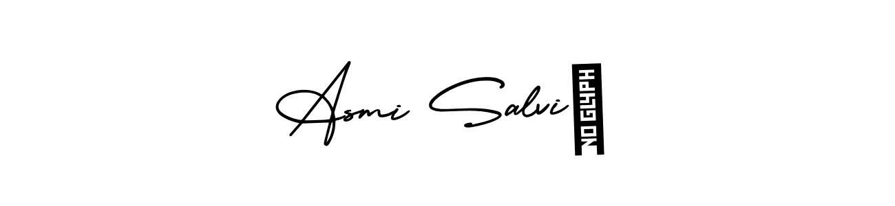 Best and Professional Signature Style for Asmi Salvi✨. AmerikaSignatureDemo-Regular Best Signature Style Collection. Asmi Salvi✨ signature style 3 images and pictures png