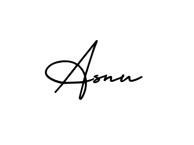 Also You can easily find your signature by using the search form. We will create Asnu name handwritten signature images for you free of cost using AmerikaSignatureDemo-Regular sign style. Asnu signature style 3 images and pictures png