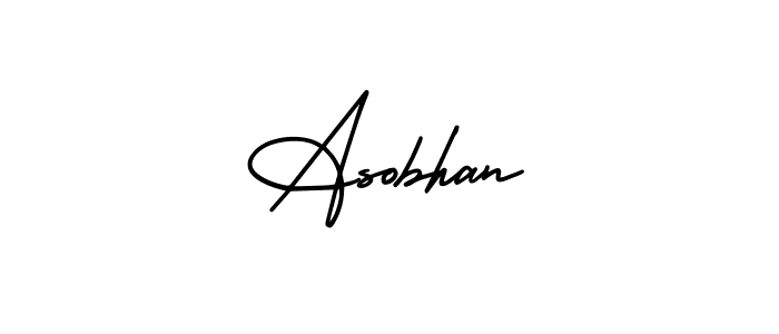 This is the best signature style for the Asobhan name. Also you like these signature font (AmerikaSignatureDemo-Regular). Mix name signature. Asobhan signature style 3 images and pictures png