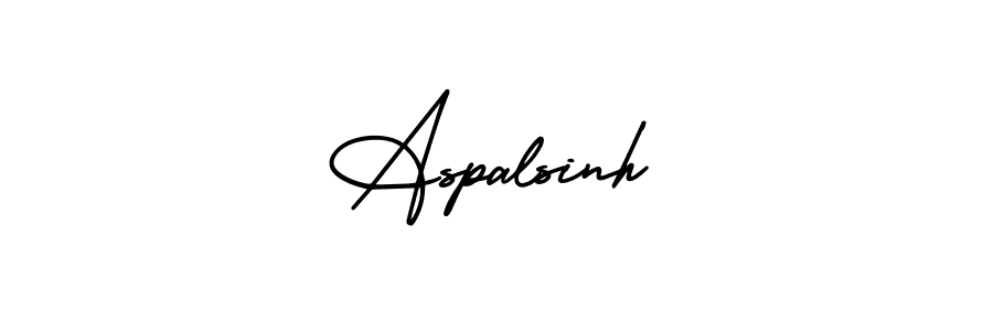 Also we have Aspalsinh name is the best signature style. Create professional handwritten signature collection using AmerikaSignatureDemo-Regular autograph style. Aspalsinh signature style 3 images and pictures png