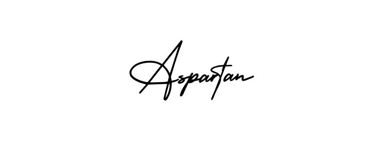 The best way (AmerikaSignatureDemo-Regular) to make a short signature is to pick only two or three words in your name. The name Aspartan include a total of six letters. For converting this name. Aspartan signature style 3 images and pictures png