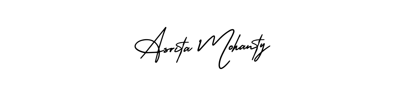 if you are searching for the best signature style for your name Asrita Mohanty. so please give up your signature search. here we have designed multiple signature styles  using AmerikaSignatureDemo-Regular. Asrita Mohanty signature style 3 images and pictures png