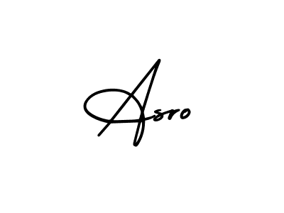 How to make Asro signature? AmerikaSignatureDemo-Regular is a professional autograph style. Create handwritten signature for Asro name. Asro signature style 3 images and pictures png