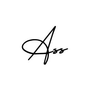 How to make Ass signature? AmerikaSignatureDemo-Regular is a professional autograph style. Create handwritten signature for Ass name. Ass signature style 3 images and pictures png