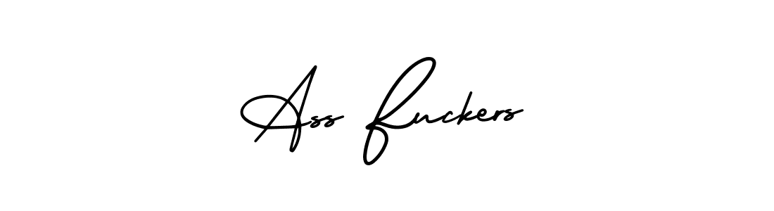 It looks lik you need a new signature style for name Ass Fuckers. Design unique handwritten (AmerikaSignatureDemo-Regular) signature with our free signature maker in just a few clicks. Ass Fuckers signature style 3 images and pictures png