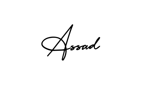 Similarly AmerikaSignatureDemo-Regular is the best handwritten signature design. Signature creator online .You can use it as an online autograph creator for name Assad. Assad signature style 3 images and pictures png